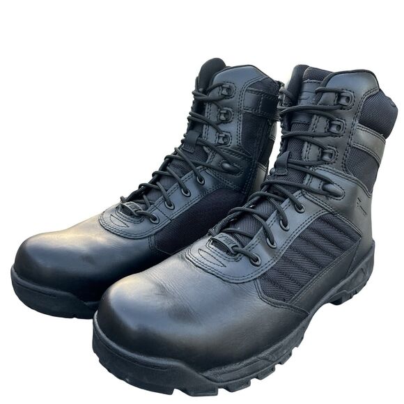 Bates Men Tactical Sport 2 Tall Side Zip Composite Toe EH Black Boot Size 14 M